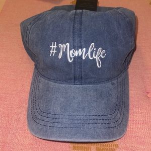 NWT #Momlife adjustable ball cap